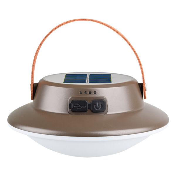 Solar-Powered UFO Camping Light
