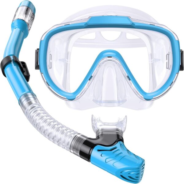 Full Dry Snorkel Anti-Fog Diving Mask