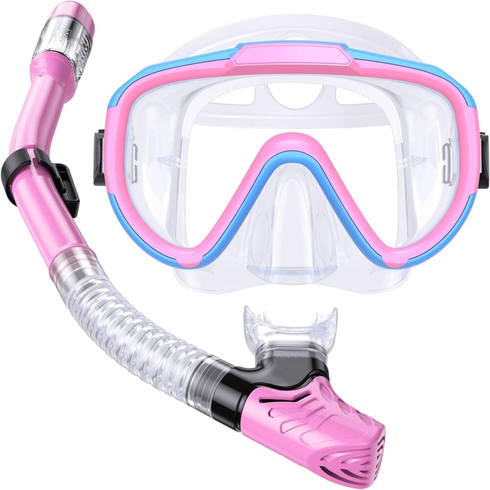 Full Dry Snorkel Anti-Fog Diving Mask - Image 3