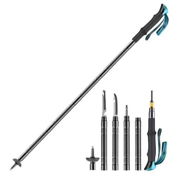 Outdoor Multifunctional Self-Defense Hiking Pole
