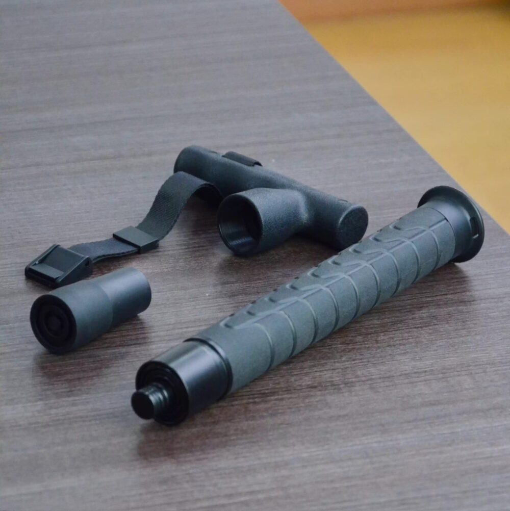 Multifunctional Anti-Slip Telescoping Folding Hiking Pole - Image 4