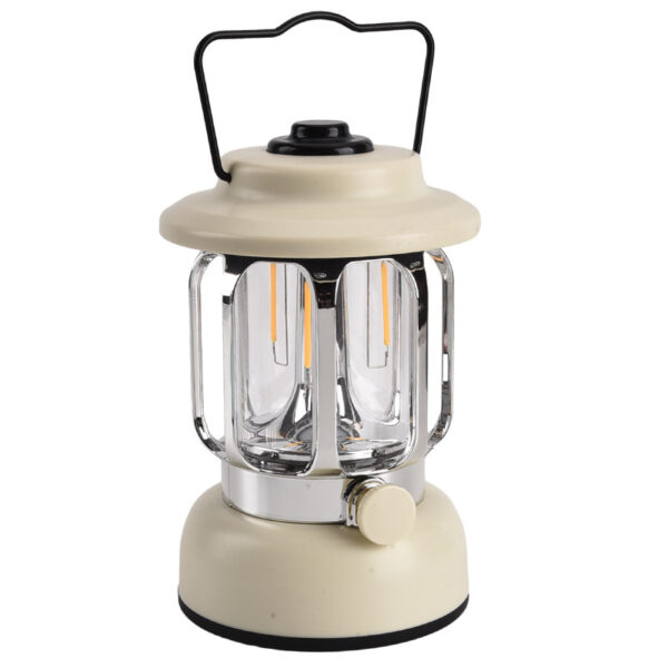 Portable Outdoor Camping Lantern with USB Charging & Long Battery Life